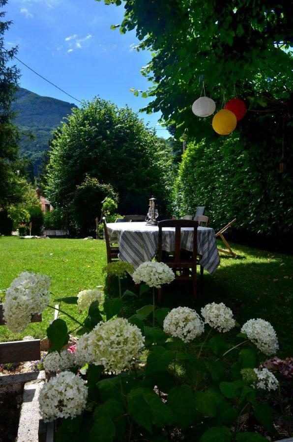 La Ribambelle Bed & Breakfast Saint-Martin-Vesubie Bagian luar foto